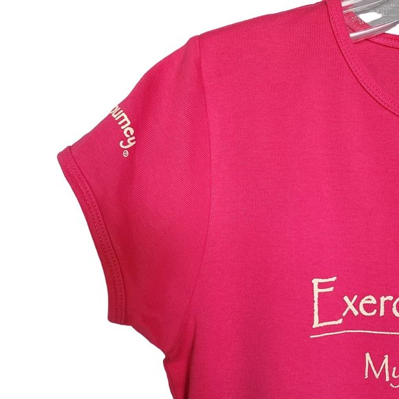 District Threads 100% Cotton Pink T-Shirt. Size L - Picture 7 of 7